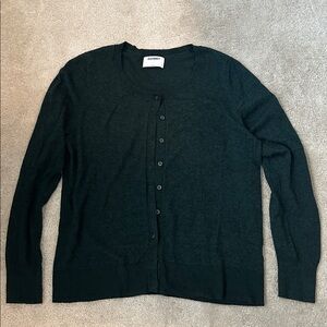 Old Navy Dark Green Long-sleeve Cardigan, L